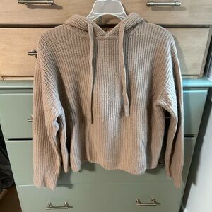 Quince Mongolian Cashmere Fisherman Pullover Hoodie